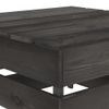 vidaXL-Set-Salotto-da-Giardino-3-pz-in-Legno-di-Pino-Impregnato-Grigio