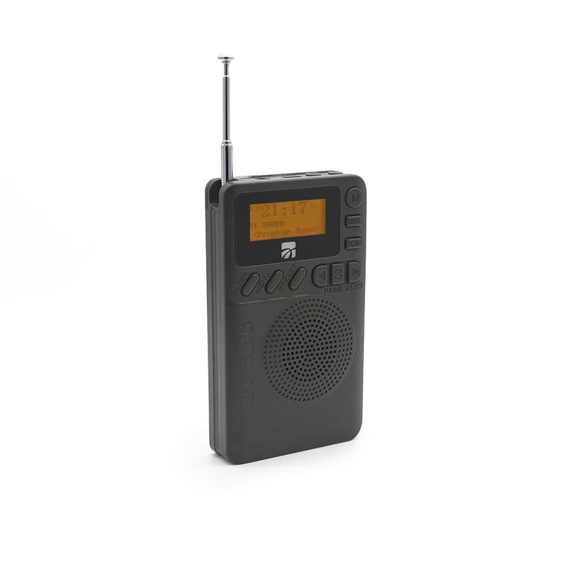 Xtreme-Mini-Radio-Db-9-Dab-Portatile-Analogico-e-Digitale-Nero