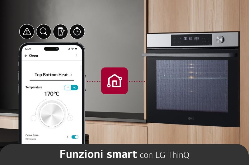 LG-InstaView-WSED7613S-Forno-76L-Classe-A--EasyClean-Pirolisi-Air-Fry-Sous-Vide-Wi-Fi