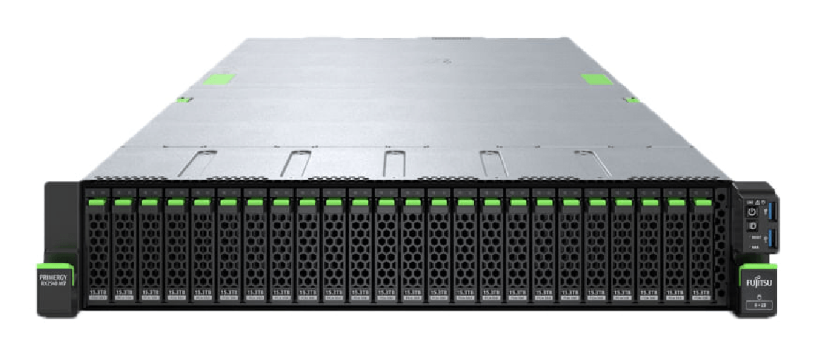 Fujitsu PRIMERGY RX2540 M7 server Armadio 2U Intel Xeon Gold 6526Y 28 GHz 32 GB DDR5-SDRAM 900 W (RX2540 M7 CPU 6526Y 32
