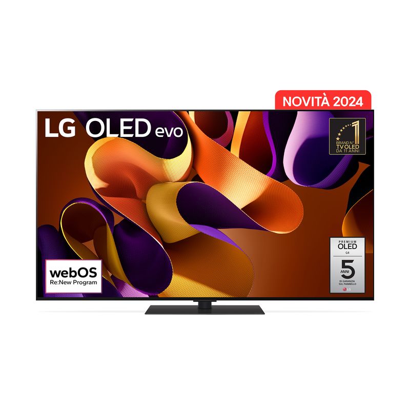 LG-OLED-evo-G4-55---Serie-G4S-OLED55G46LS-Tv-4K-4-Hdmi-Base-Inclusa-Smart-Tv-2024