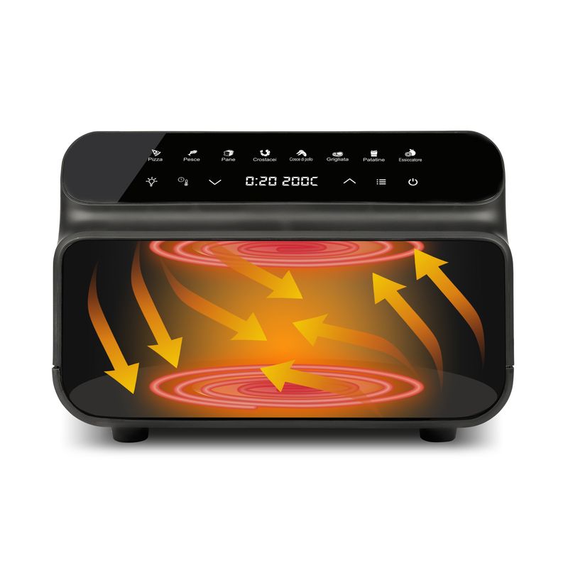 G3-Ferrari-G10181-friggitrice-Singolo-10-L-Indipendente-2000-W-Nero-Acciaio-inossidabile