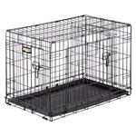 Ferplast Gabbia pieghevole per cani DOG-INN 75 Recinto per cuccioli, Trasportino in metallo, Separatore incluso