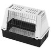 Ferplast-Trasportino-per-Cani-da-Auto-ATLAS-CAR-MINI-con-Fessure-per-l-aerazione-Tappeto-Drenante-incluso