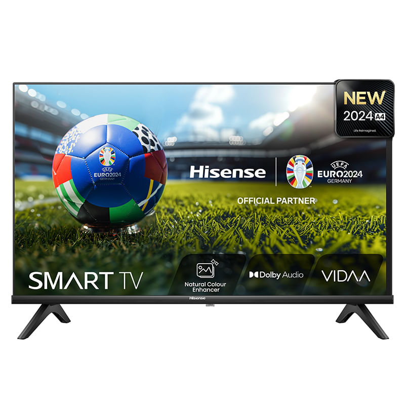 Hisense-32A49N-Smart-TV-32-Pollici-HD-Ready-Display-LED-Sistema-Vidaa-DVBT2-C-S2-Classe-F-Wi-Fi-colore-Nero
