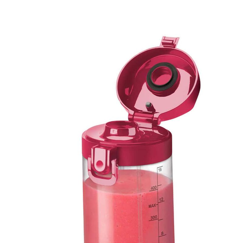 Nutribullet-NBP003MA-Frullatore-Portatile-475ml-Caricatore-USB-C-Rosso-Magenta