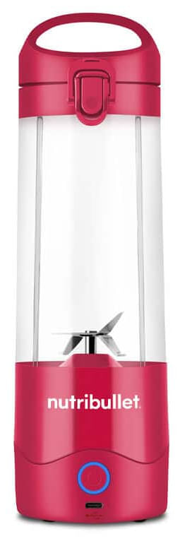 Nutribullet-NBP003MA-Frullatore-Portatile-475ml-Caricatore-USB-C-Rosso-Magenta