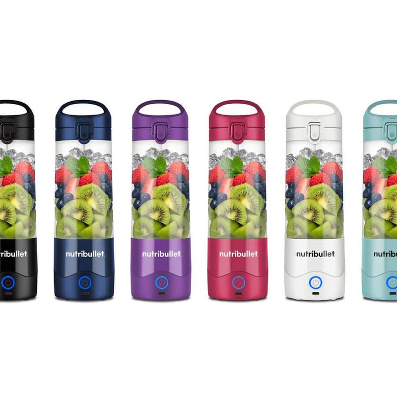 Nutribullet-NBP003MA-Frullatore-Portatile-475ml-Caricatore-USB-C-Rosso-Magenta