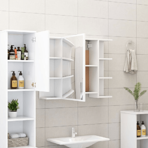 vidaXL-Set-Mobili-da-Bagno-3-pz-Bianco-in-Truciolato