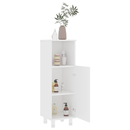 vidaXL-Set-Mobili-da-Bagno-3-pz-Bianco-in-Truciolato