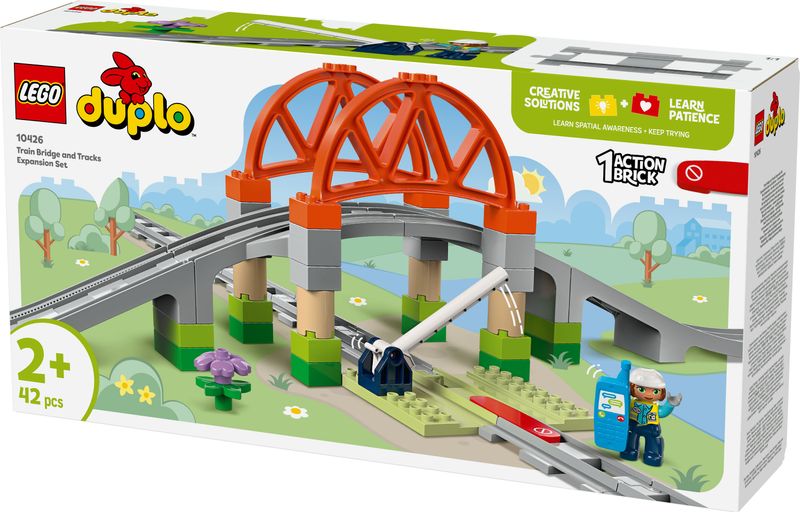 LEGO-DUPLO-Pack-di-Espansione-Ponte-e-Binari-Ferroviari