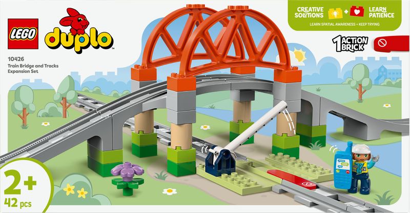 LEGO-DUPLO-Pack-di-Espansione-Ponte-e-Binari-Ferroviari