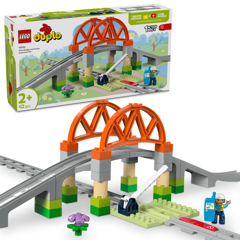 LEGO-DUPLO-Pack-di-Espansione-Ponte-e-Binari-Ferroviari