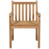 Sedie-da-Giardino-6-pz-con-Cuscini-Antracite-Massello-di-Teak