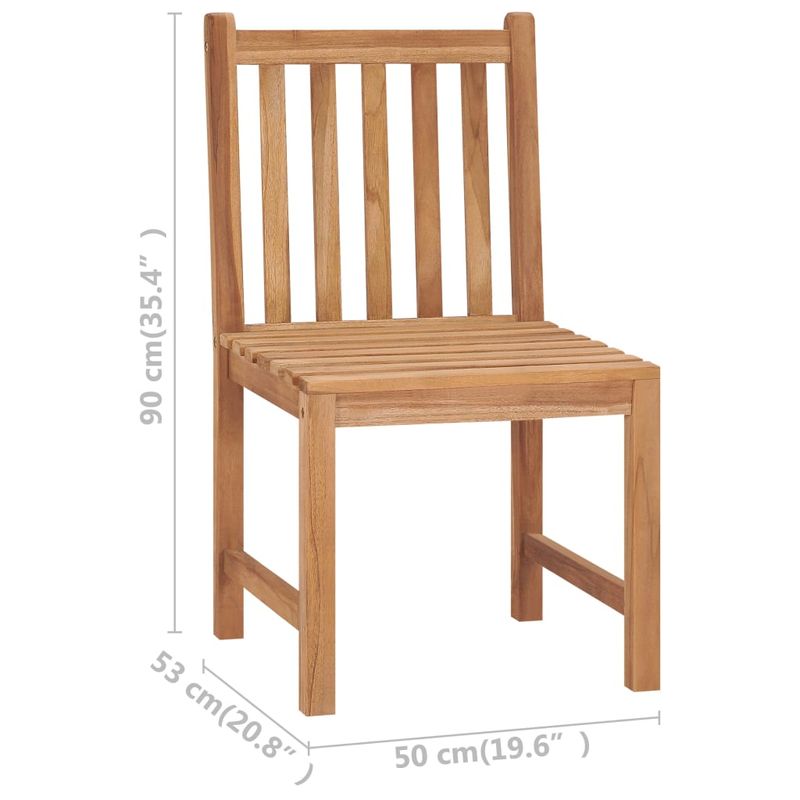 Sedie-da-Giardino-4-pz-con-Cuscini-in-Legno-Massello-di-Teak