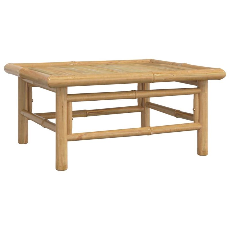 Set-Salotto-da-Giardino-8pz-con-Cuscini-Verdi-Bambu