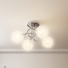 Lampada-da-Soffitto-con-Paralumi-in-Rete-per-4-Luci-LED-G9