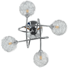 Lampada-da-Soffitto-con-Paralumi-in-Rete-per-4-Luci-LED-G9