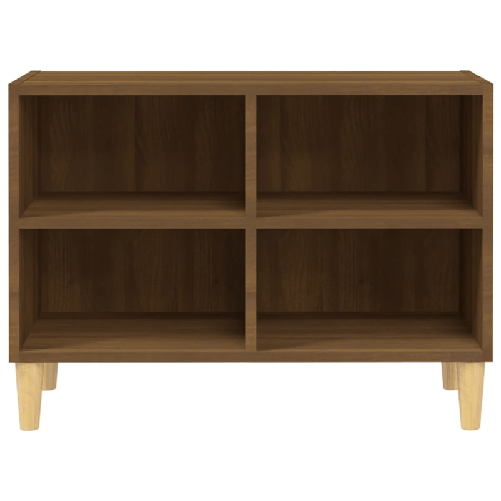 vidaXL-Mobile-TV-Gambe-in-Legno-Massello-Rovere-Marrone-695x30x50-cm