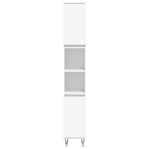 vidaXL-Set-Mobili-da-Bagno-3-pz-Bianco-in-Legno-Multistrato