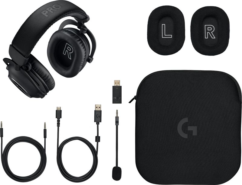 Logitech-G-PRO-X-2-Auricolare-Con-cavo-e-senza-cavo-A-Padiglione-Giocare-Bluetooth-Nero