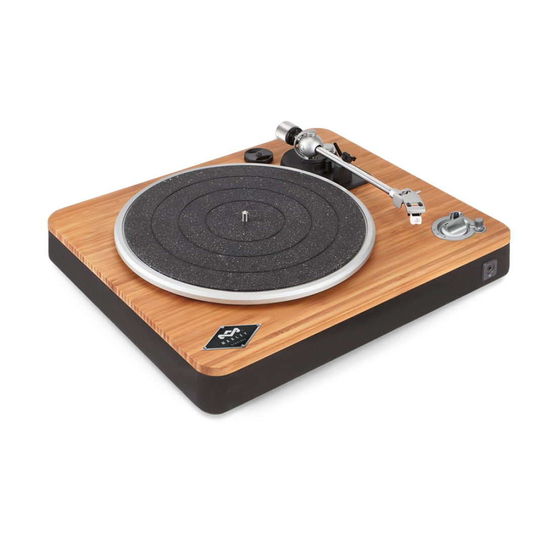 Marley The House Of Marley Stir It Up Wireless Giradischi con trasmissione a cinghia Nero, Legno Manuale