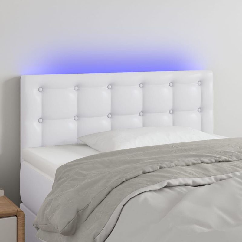 Testiera-Bianca-a-LED-90x5x78-88-cm-in-Similpelle