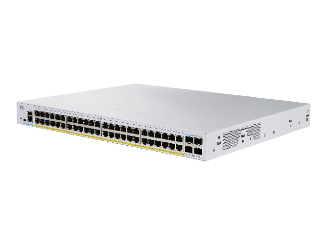 Cisco-CBS350-48FP-4X-EU-switch-di-rete-Gestito-L2-L3-Gigabit-Ethernet--10-100-1000--Argento--CBS350-MANAGED-48-PORT---GE