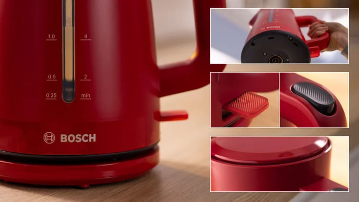 Bosch-TWK3M124-MyMoment-Bollitore-Elettrico-Impugnatura-Ergonomica-Ampia-Apertura-Capacita--1.7-Litri-Plastica-di-Alta-Qualita--Rosso