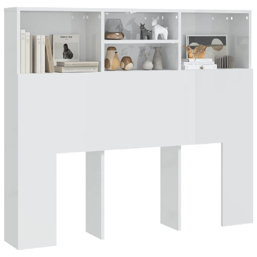 Testiera-con-Contenitore-Bianco-Lucido-120x19x1035-cm