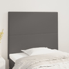 Testiera-2-pz-Grigio-80x5x78-88-cm-in-Similpelle