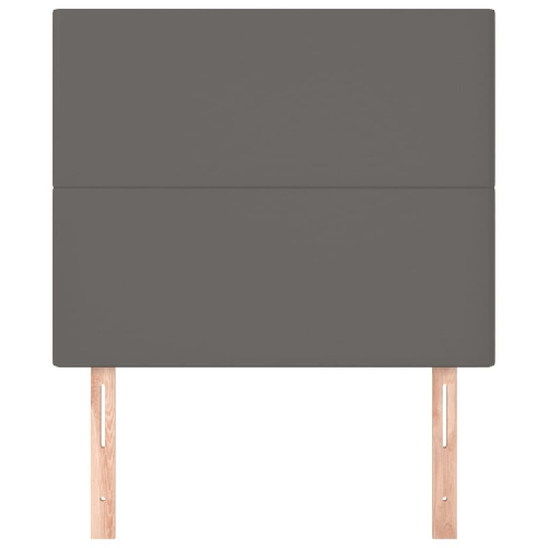 Testiera-2-pz-Grigio-80x5x78-88-cm-in-Similpelle