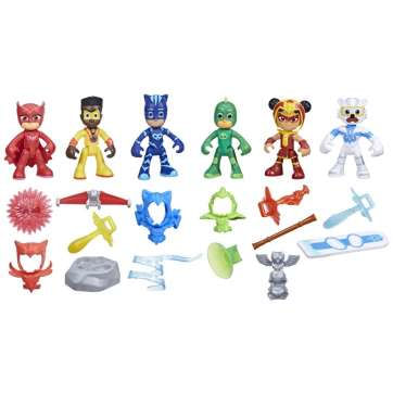 Hasbro-PJ-Masks-Super-Pigiamini-Pack-6-Personaggi-Power-Heroes