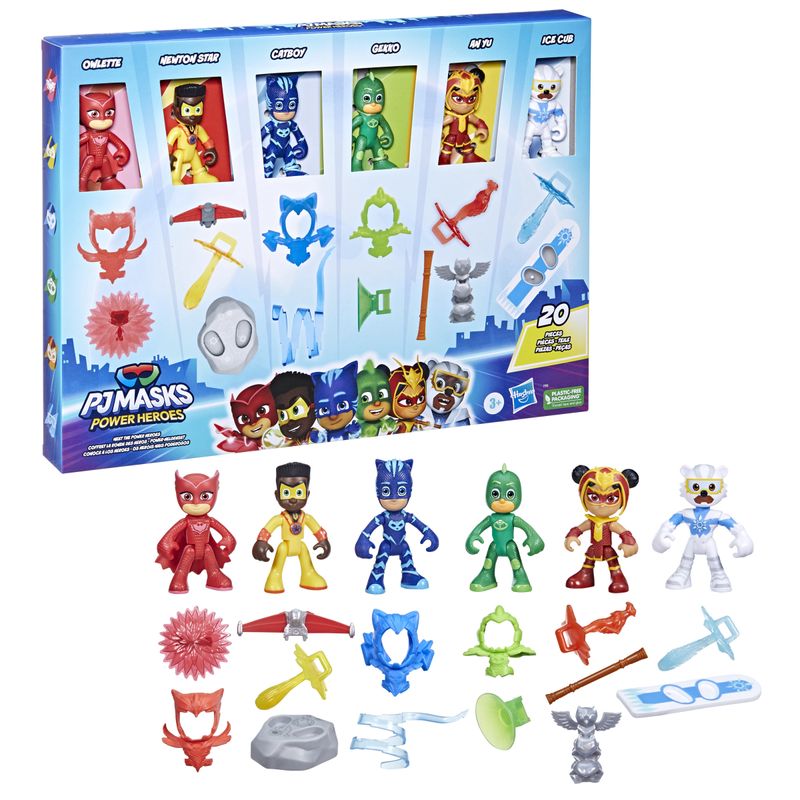 Hasbro-PJ-Masks-Super-Pigiamini-Pack-6-Personaggi-Power-Heroes
