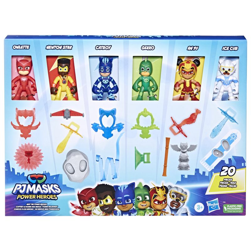Hasbro-PJ-Masks-Super-Pigiamini-Pack-6-Personaggi-Power-Heroes