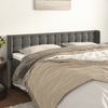 Testiera-ad-Orecchio-Grigio-Scuro-203x16x78-88-cm-in-Velluto