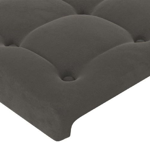 Testiera-ad-Orecchio-Grigio-Scuro-203x16x78-88-cm-in-Velluto