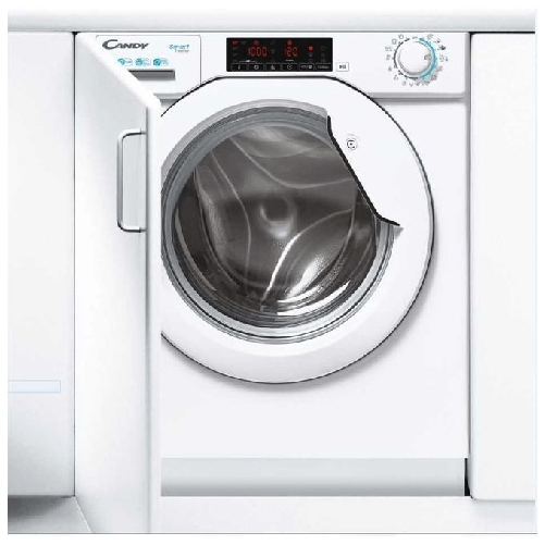 Candy-Smart-Inverter-CBW-48TWME-S-lavatrice-Caricamento-frontale-8-kg-1400-Giri-min-Bianco