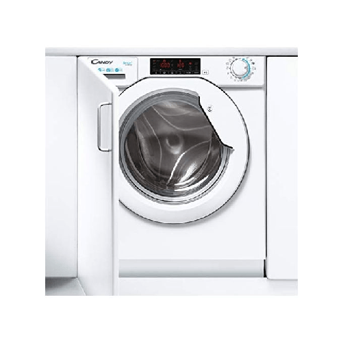 Candy-Smart-Inverter-CBW-48TWME-S-lavatrice-Caricamento-frontale-8-kg-1400-Giri-min-Bianco