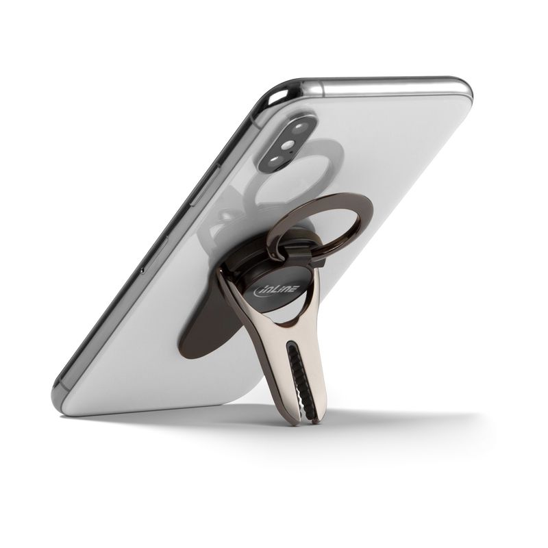 Smartphone-3-in-1-KFZ-Halter---StA¤nder---Finger-Halterung---selbstklebender-Handygriff---Smartphonehalter---Selfie-Handy