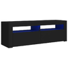 vidaXL-Mobile-Porta-TV-con-Luci-LED-Nero-120x35x40-cm