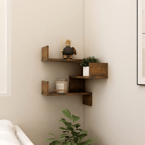 Scaffale-Parete-Angolo-Rovere-Anticato-40x40x50cm-Multistrato