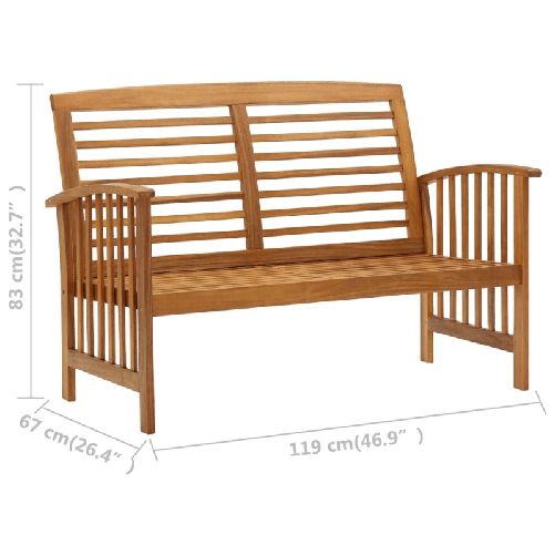 Panchina-da-Giardino-119-cm-in-Legno-Massello-d-Acacia