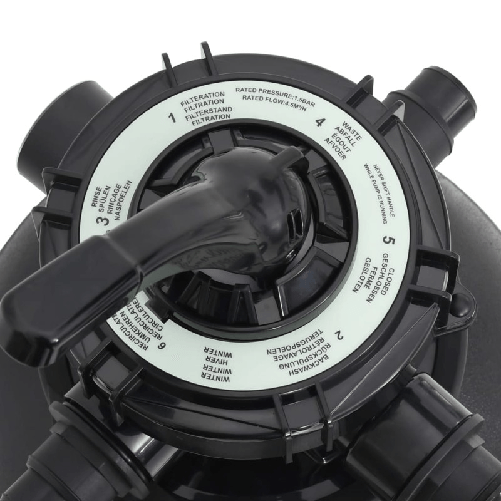 Filtro-a-Sabbia-per-Piscina-con-Valvola-a-6-Vie-Nero