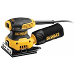 DeWALT DWE6411-QS levigatrice portatile Levigatrice orbitale 14000 OPM Nero, Giallo