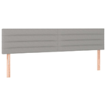 Testiere-2-pz-Grigio-Chiaro-100x5x78-88-cm-in-Tessuto