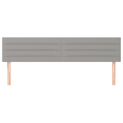 Testiere-2-pz-Grigio-Chiaro-100x5x78-88-cm-in-Tessuto