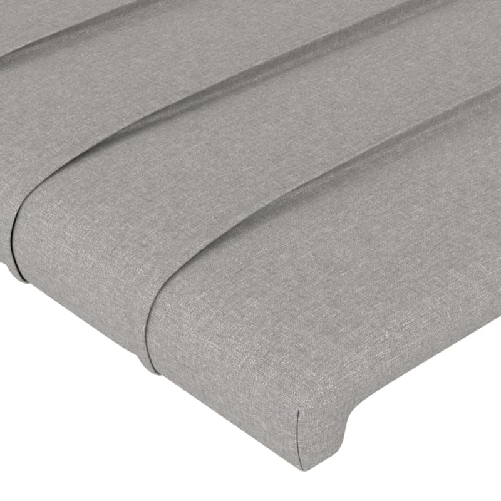 Testiere-2-pz-Grigio-Chiaro-100x5x78-88-cm-in-Tessuto