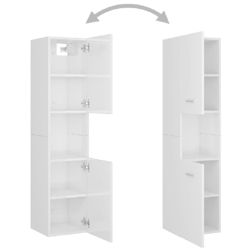 Set-Mobili-da-Bagno-Bianco-Lucido-in-Truciolato