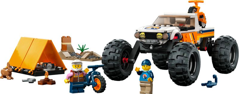 giochi-per-bambini-costruzioni-giochi-creativi-mattoncini-lego-modellino-da-costruire-lego-city-idee-regalo-monster-truck-set-campeggio-fuoristrada-giocattolo-monster-truck-giocattolo-mountain-bike-coniglio-giocattolo-macchina-fotografica